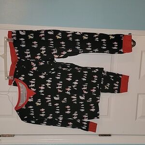 Large Holiday Penguin Target Women's PJs